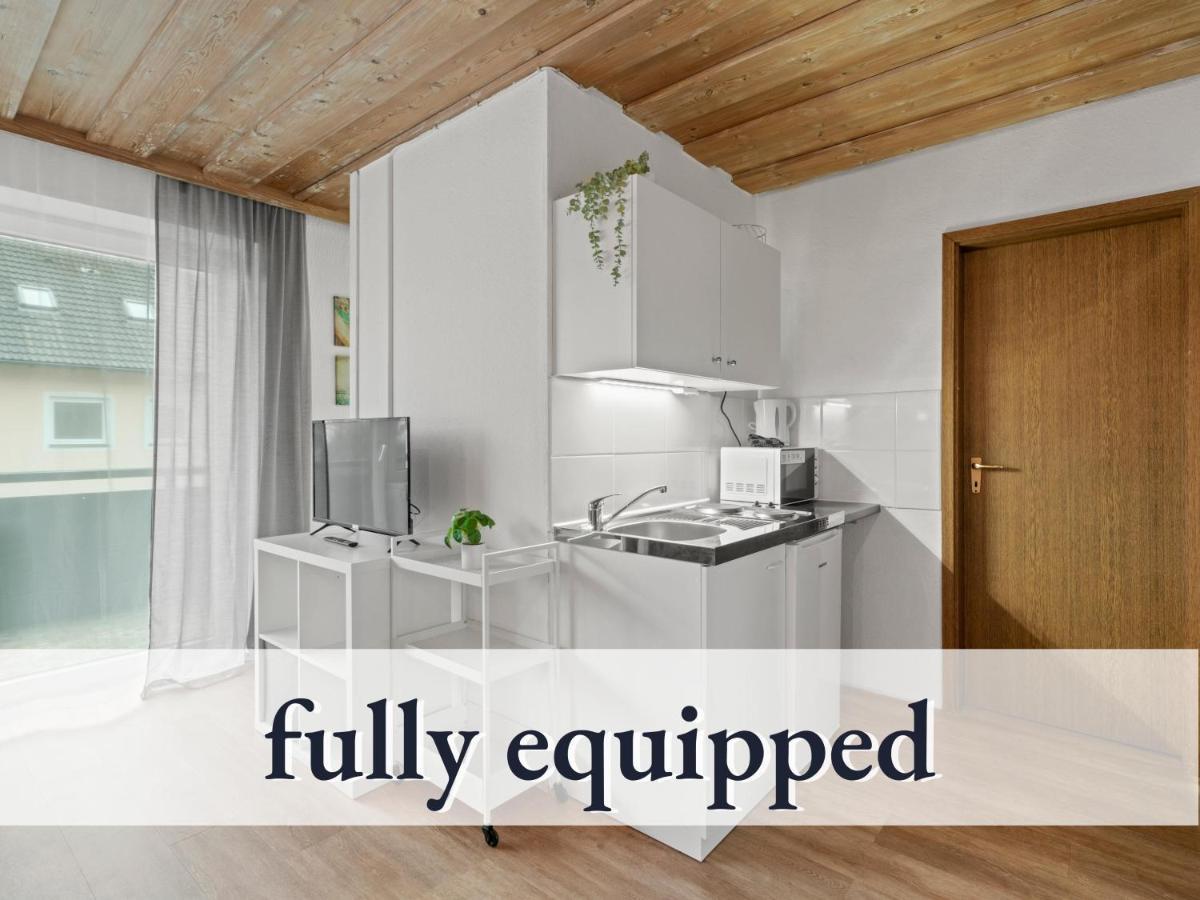 Sehr Gemuetliche Ferienwohnung In Bester Lage Mit Grossem Sonnenbalkon L Innenstadtnaehe L 1 Minute Zum Bahnhof L Kueche L Tv L Free-Wlan L Willkommen Im Hallo!-Apartment 8 Bad Wörishofen Εξωτερικό φωτογραφία